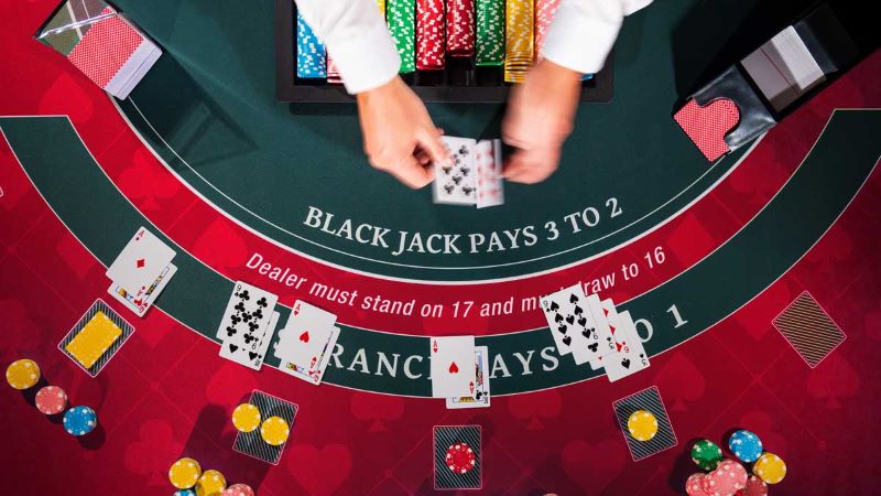 Nhân đôi cược trong bài Blackjack  